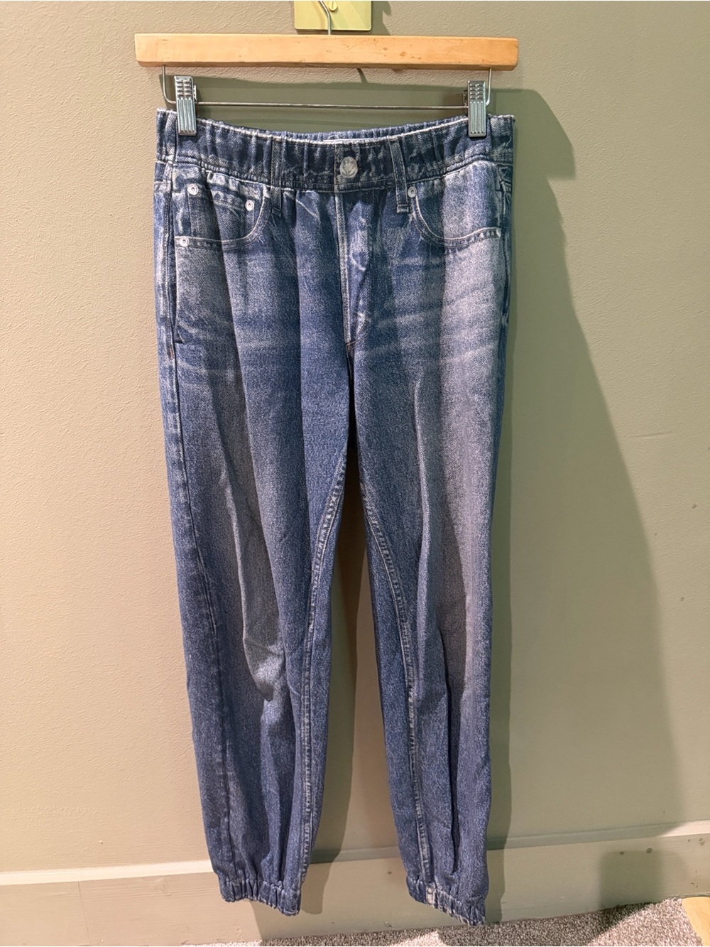 rag & bone Miramar Terry Jogger Jeans - Picture 4 of 5
